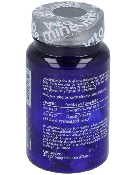 Vitamine Vitamina D3 + K2 60Comp. Mast.
