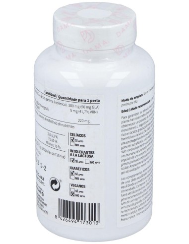 Herbora Aceite De Onagra Y Vitamina E 180 Perlas