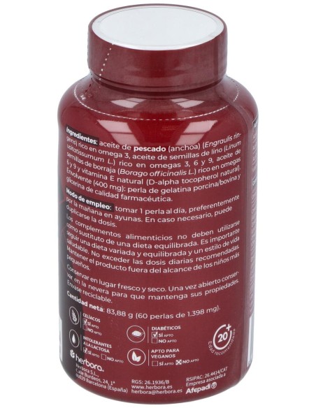 Venarol Omega 3-6-9 Tsn 60Perlas