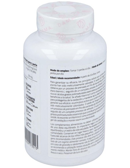Herbora Aceite De Onagra Y Vitamina E 180 Perlas