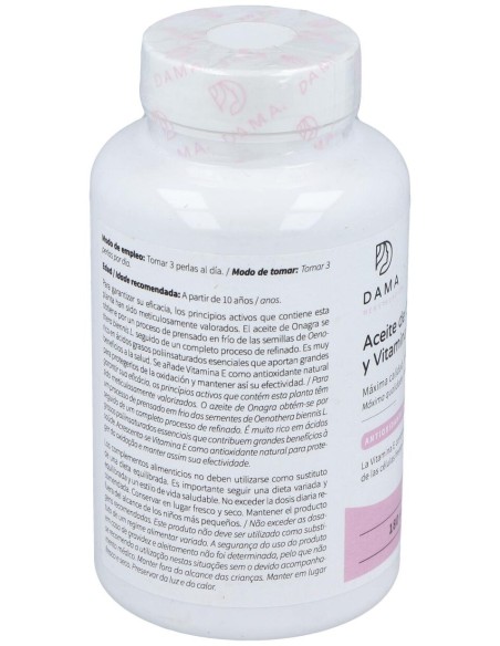 Herbora Aceite De Onagra Y Vitamina E 180 Perlas