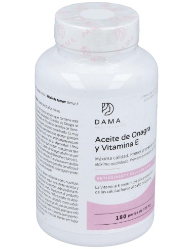 Herbora Aceite De Onagra Y Vitamina E 180 Perlas