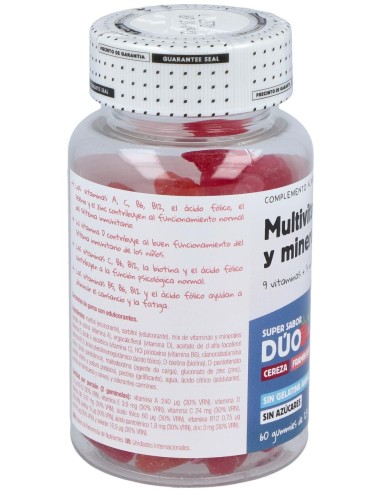 Senda Kids Multivitaminas Y Minerales 60Gummies.