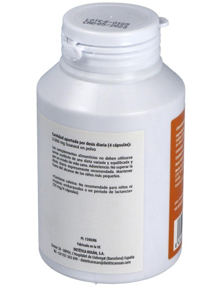 Herdibel Guarana 500Mg 120Caps