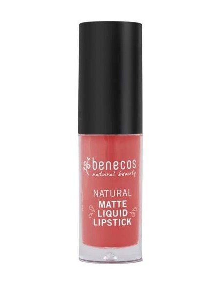 Benecos Cosmeticos Barra Mate De Labios Liquida Coral 5G