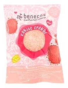 Esponja Konjac Arcilla Roja Pieles Delicadas