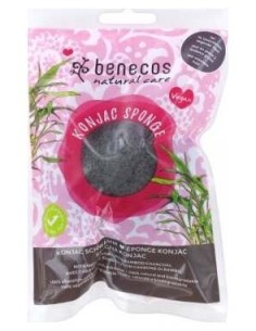 Esponja Konjac Bambu Negro Purificante-Piel Grasa