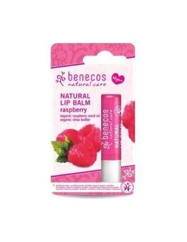Benecos Balsamo Labial Vegano Frambuesa 48G