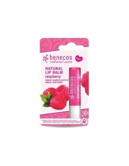 Benecos Balsamo Labial Vegano Frambuesa 48G