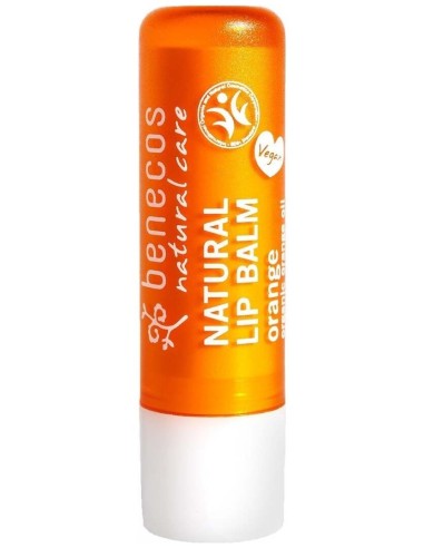 Benecos Cosmeticos Balsamo Labial Vegano Naranja 48G