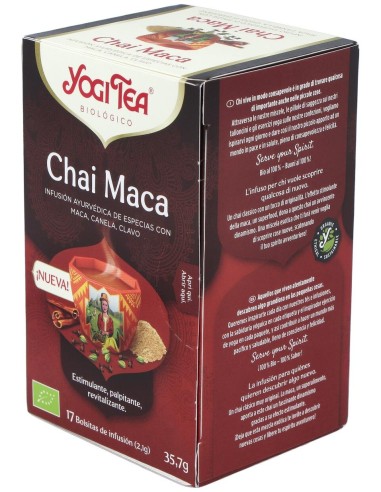 Yogi Tea Chai Maca 17Infusiones