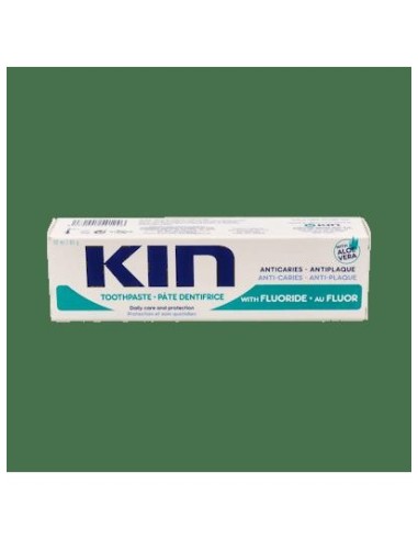 Kin Pasta Dental Con Flúor Y Aloe Vera 50Ml