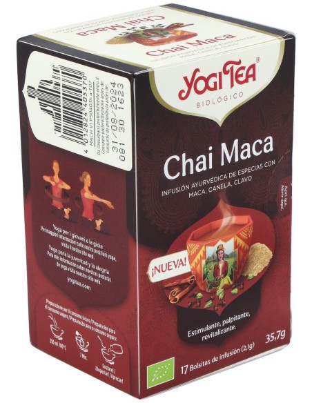 Yogi Tea Chai Maca 17Infusiones