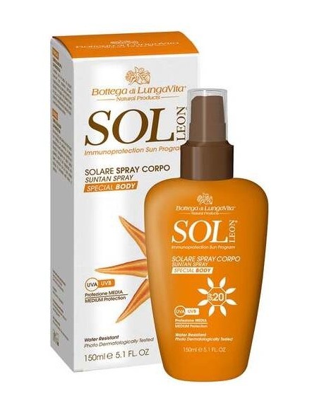 Bottega Di Lungavita Sol Leon Protector Solar Spray 150Ml