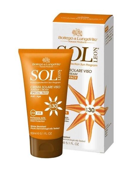 Bottega Di Lungavita Sol León Crema Cara Spf30 50Ml