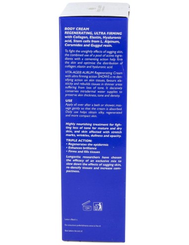 Etre Belle Vita Age Aurum Ultra Firming Body Cream 200 Ml