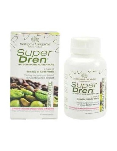 Bottega Di Lungavita Super Dren Cafe Verde 60Caps