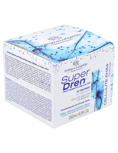 Super Dren Crema Anticelulitica Con Ahas 250Ml.