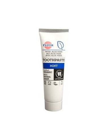 Urtekram Pasta De Dientes Fluoruro Y Menta 75Ml
