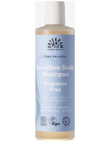 Urtekram Fragance Free Champú Cuero Cabello Sensible 250Ml