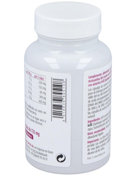 Raab Vitalfood Aceite Krill Forte 50Caps