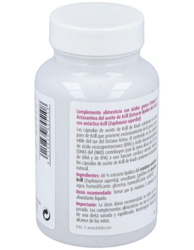 Raab Vitalfood Aceite Krill Forte 50Caps