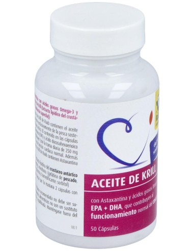 Raab Vitalfood Aceite Krill Forte 50Caps