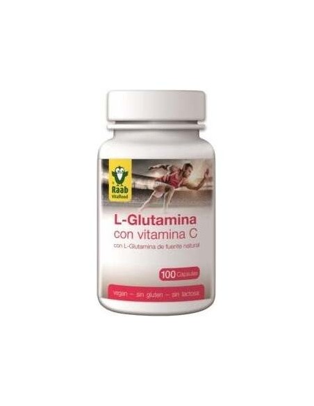 Raab Vitalfood L-Glutamina Con Vitamina C 100Caps