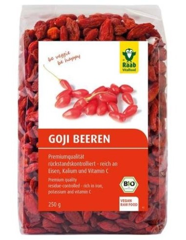 Raab Vitalfood Goji Bayas Bio 250G