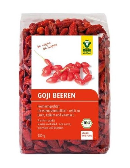 Raab Vitalfood Goji Bayas Bio 250G