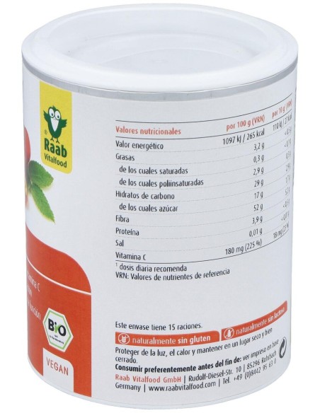 Escaramujo Polvo 150Gr. Bio