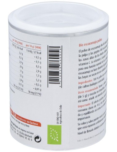 Escaramujo Polvo 150Gr. Bio