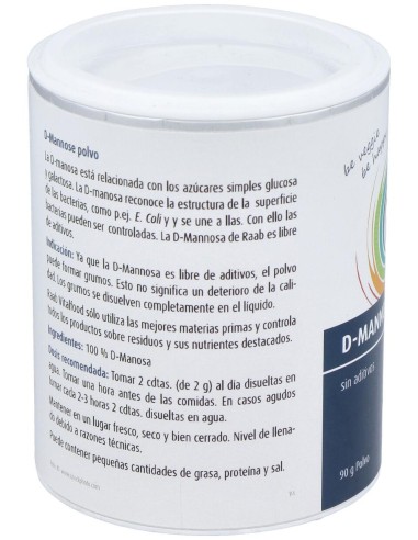 D-Mannose Polvo 90Gr.