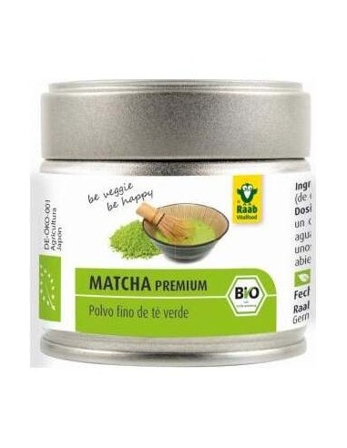 Raab Vitalfood Matcha Te Verde Premium Polvo 30G