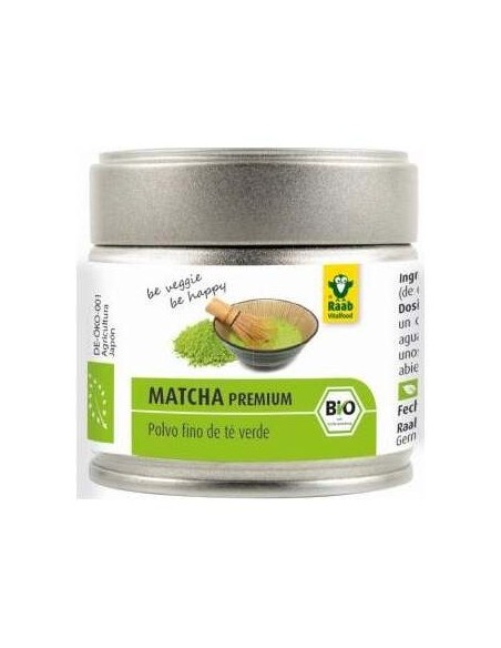 Raab Vitalfood Matcha Te Verde Premium Polvo 30G