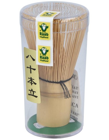 Raab Vitalfood Matcha Escobilla De Bambu Para El Te 1Ud