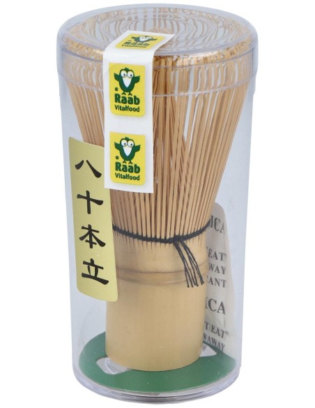 Raab Vitalfood Matcha Escobilla De Bambu Para El Te 1Ud