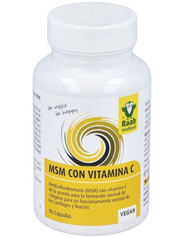 Raab Vitalfood Msm Con Vitamina C 90Caps