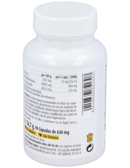 Raab Vitalfood Msm Con Vitamina C 90Caps