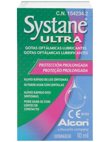 Systane Ultra Gotas Oftálmicas Lubricantes, 10 Ml