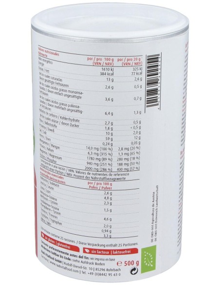 Raab Vitalfood Proteina De Pepita Calabaza Bio 500G