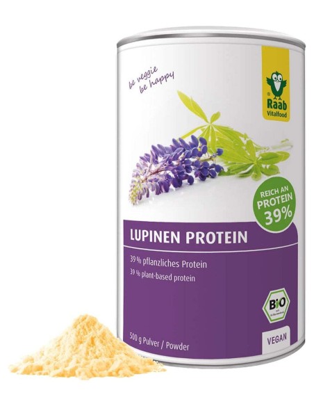 Raab Vitalfood Proteina De Lupino Natural Bio 500G