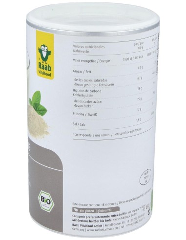 Raab Vitalfood Suero De Leche Dulce Natural Polvo 450G