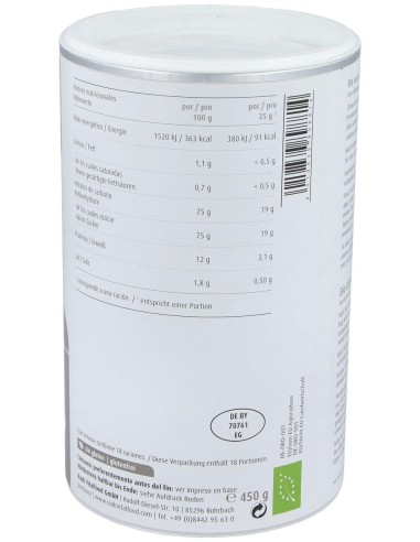 Raab Vitalfood Suero De Leche Dulce Natural Polvo 450G