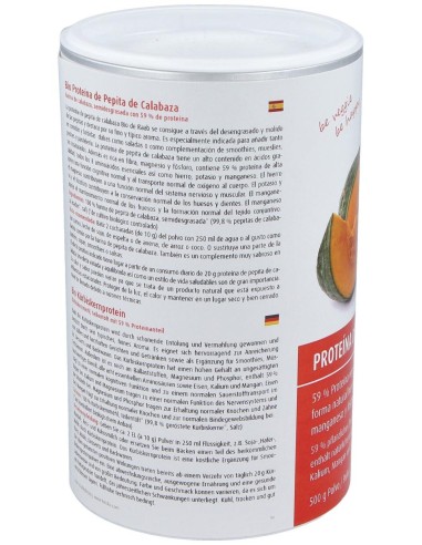 Raab Vitalfood Proteina De Pepita Calabaza Bio 500G