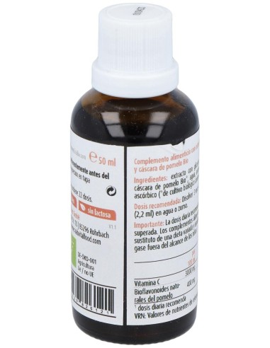 Raab Vitalfood Pomelo Extracto Pepita Bio 50Ml