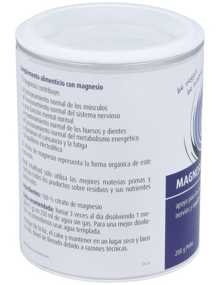 Citrato De Magnesio Polvo 200Gr.