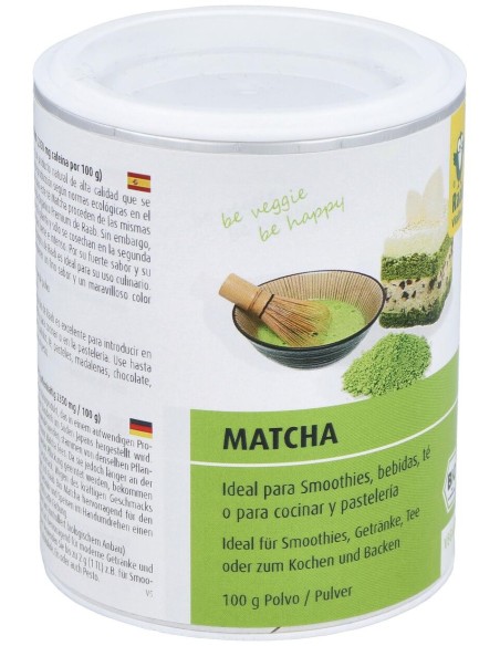 Raab Vitalfood Matcha Te Verde Basic Polvo 100G
