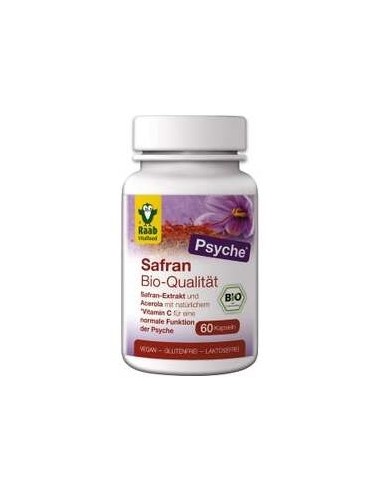 Raab Vitalfood Azafran Con Acerola 500Mg 60Caps