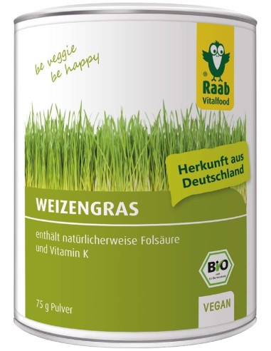 Raab Vitalfood Verde De Trigo Bio Polvo 75G